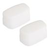 2Pcs Bounce Dome Diffuser White Digital Camera Flash Diffuser for 320EX Flash Speedlight
