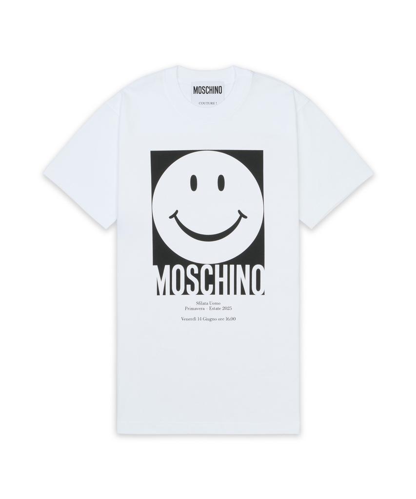 MOSCHINO Smiley T-Shirt - White / Aef251Ej071605411001