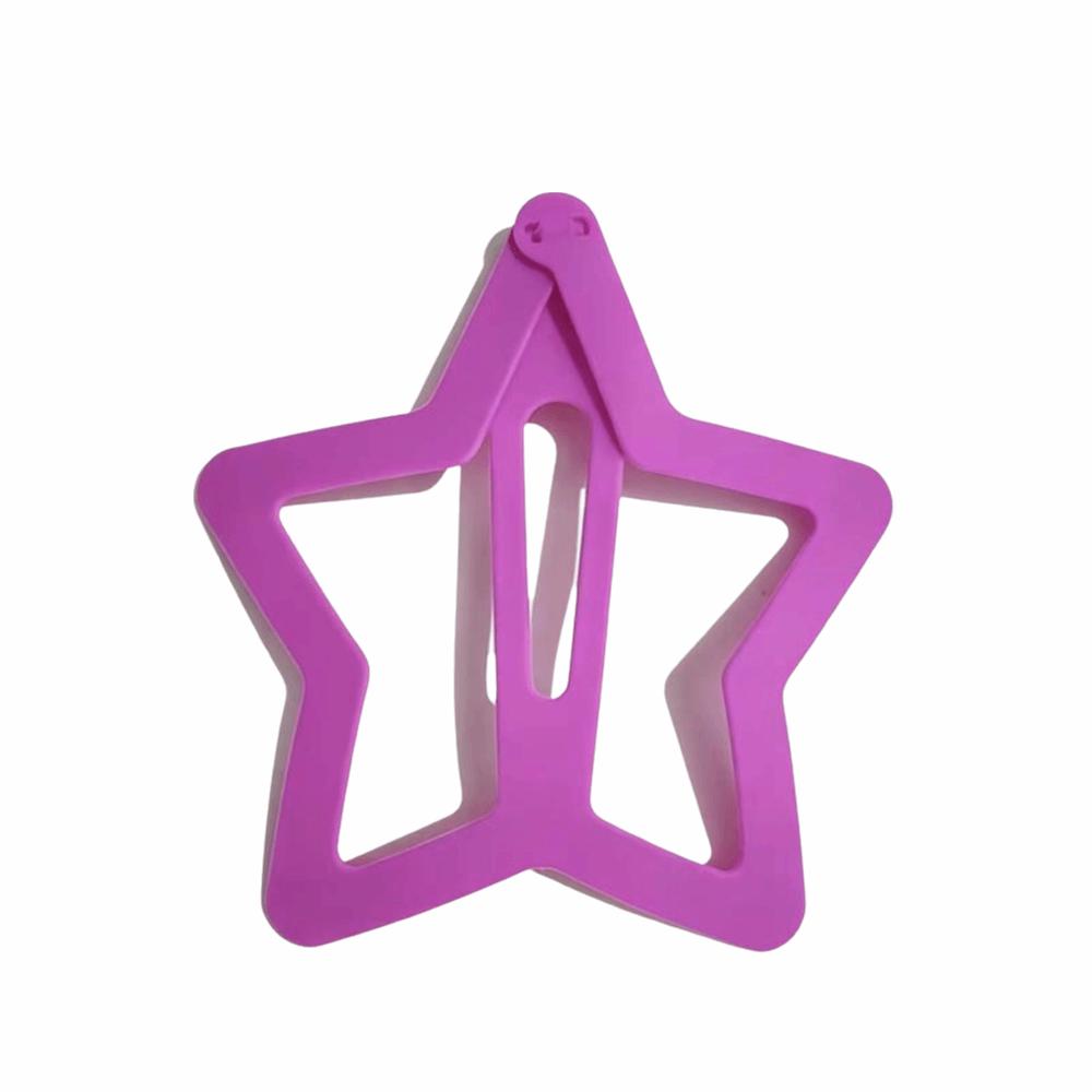 Hollow Star Shaped Hair Clip Pentagonal Star Shape Back Head Hair Clip Updo Hair Clip Updo Styling