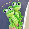 Ornaments Plush Lizard Toy Bag Pendant Lizard Green Pendant Lizard Doll Keychain Halloween Gift