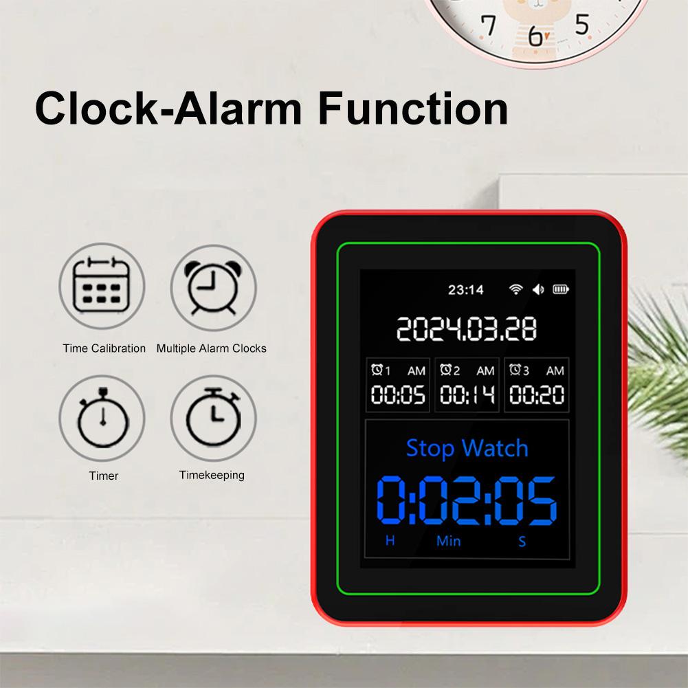 Портативный WiFi 15-в-1 Тестер AQI PM0.3 PM1.0 PM2.5 PM10 с TFT-дисплеем Бытовой Тестер CO CO2 TVOC HCHO Измеритель Температуры и Влажности