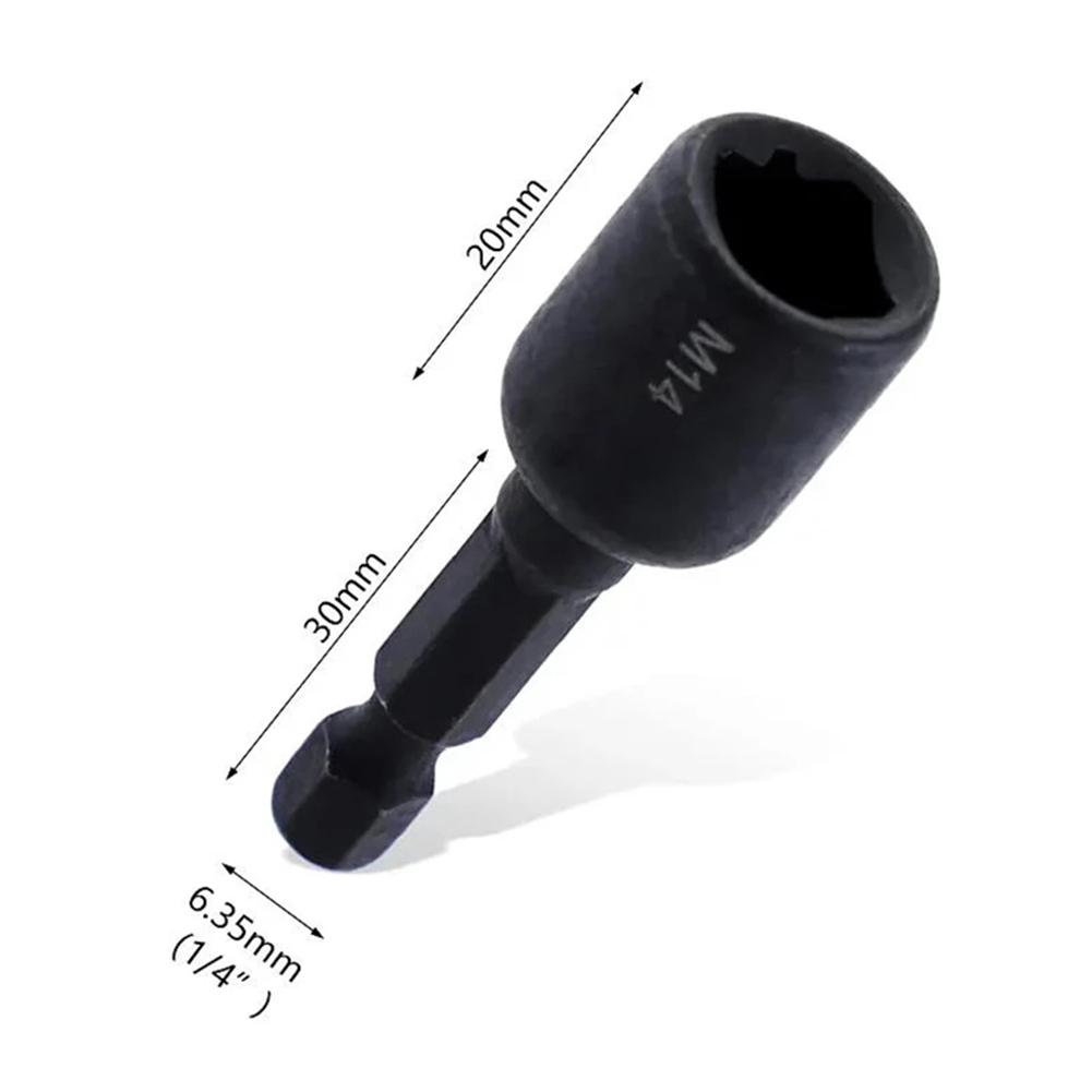 M4-M16 Screw Tap Socket Adapter Holder Extension Bar 1/4 Inch Hex Shank Machine Tap Driver Thread Tap Adapter For Electric Drill