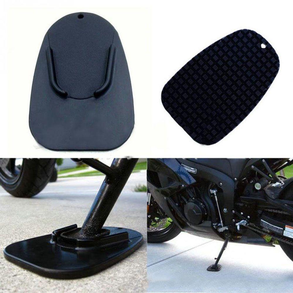 Extension Support Base Foot Pad Stand Motorcycle kickstand Pad Motorcycle Accessories Kickstand