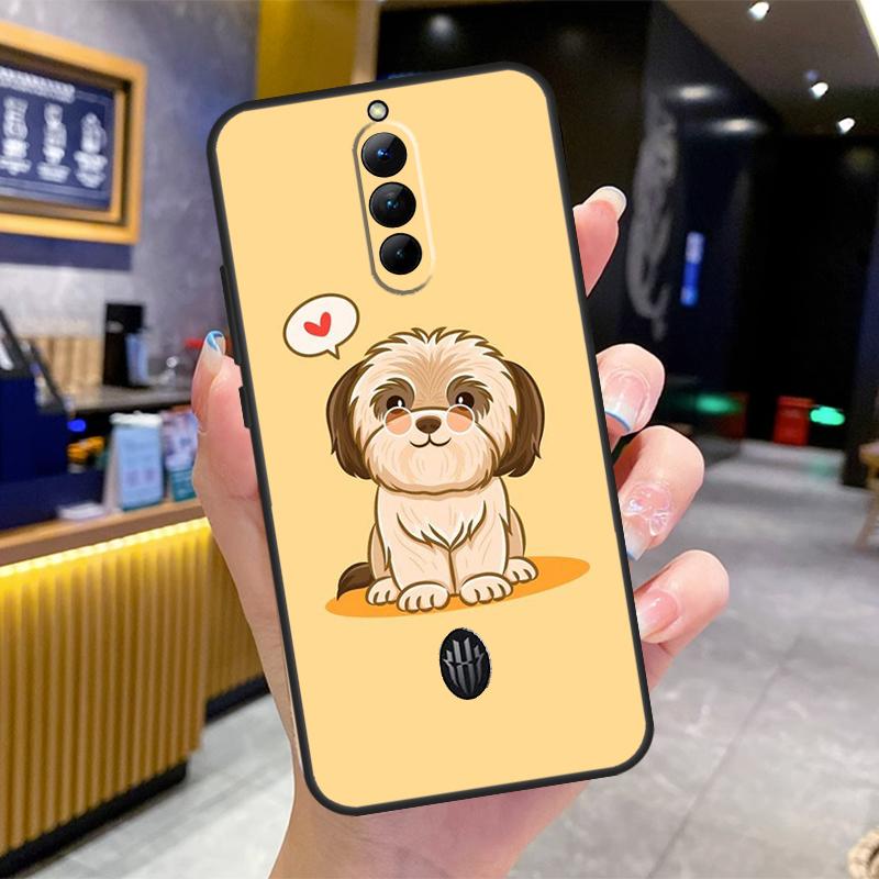 Мультяшный чехол для собаки Ши-тцу для Nubia Red Magic 10 9 8 Pro Plus 6 7 6S 7S Pro 5G 6R RedMagic 9S 8S Pro Plus