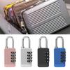 4-значный кодовый замок из цинкового сплава, противоугонный замок для шкафа в общежитии, наружный кодовый замок безопасности