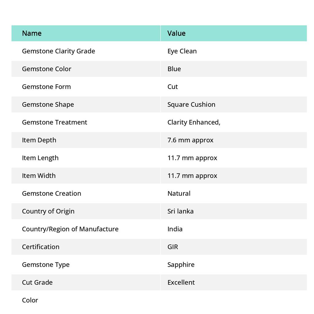 Квадратная огранка «кушон» Синий Натуральный САПФИР 20 Карат Пара Свободных Драгоценных Камней СЕРТИФИЦИРОВАННЫЙ A-5182