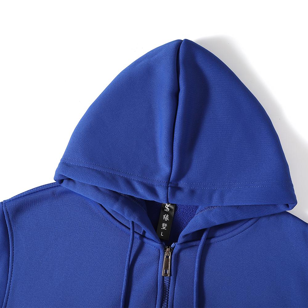 Autumn and Winter Fleece Hooded Long Sleeved Sweatshirt,Couple Tshirt, Casual and Comfortable, Solid Color, Versatile, Unisex, Thick and Warm