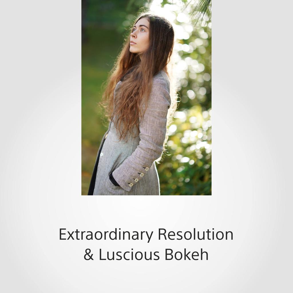 Sony Объектив FE 85 мм GM Full Prime, черная оправа f/1.4, средний диапазон, (SEL85F14GM)