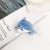 Acetate Ocean Series Hairpin Whale Barrette Headdress Small Hair Claw Clip  Girls