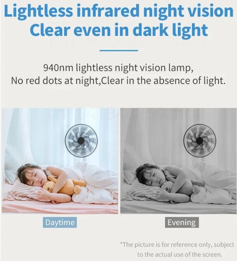 LS VISION Lovely Mini HD Camera WIFI Voice Remote Video Calls Home Intelligent Monitoring Night Vision Surveillance Indoor Baby Monitor