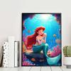 Full Round Diamond Painting The Mermaid On The Stone Art Rhinestone Picture Mosaic DIY 5D Cross Stitch Embroidery Home Decoration