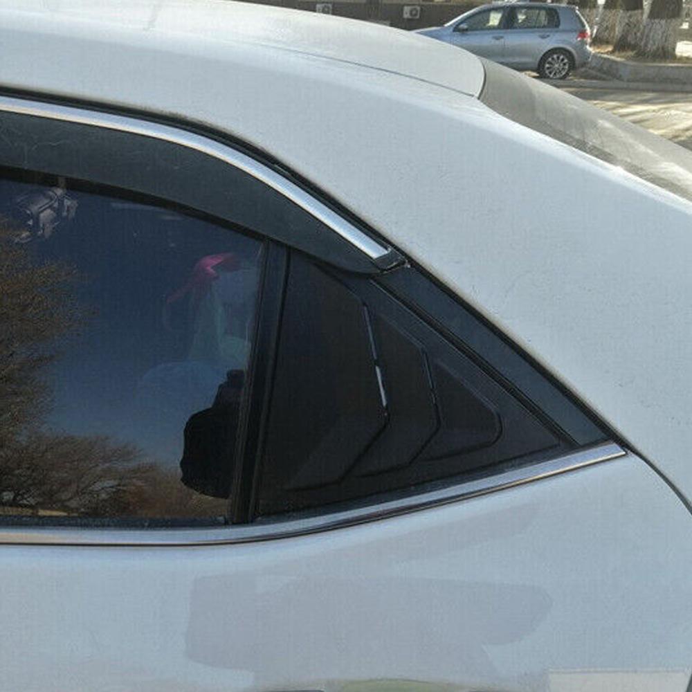 Для Toyota Corolla 2014 2015 2016 2017 2018 Автомобильные задние жалюзи на окно Боковая крышка-жалюзи Накладка Стикер Вентиляционное отверстие Ковш Углеродное волокно Авто