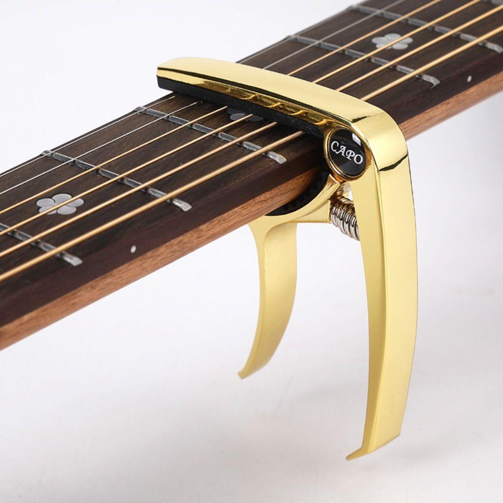 Accessories Electric Guitar Tuning Clamp Guitar Tuner Key Trigger Capo Guitar Capo Guitar Clamp