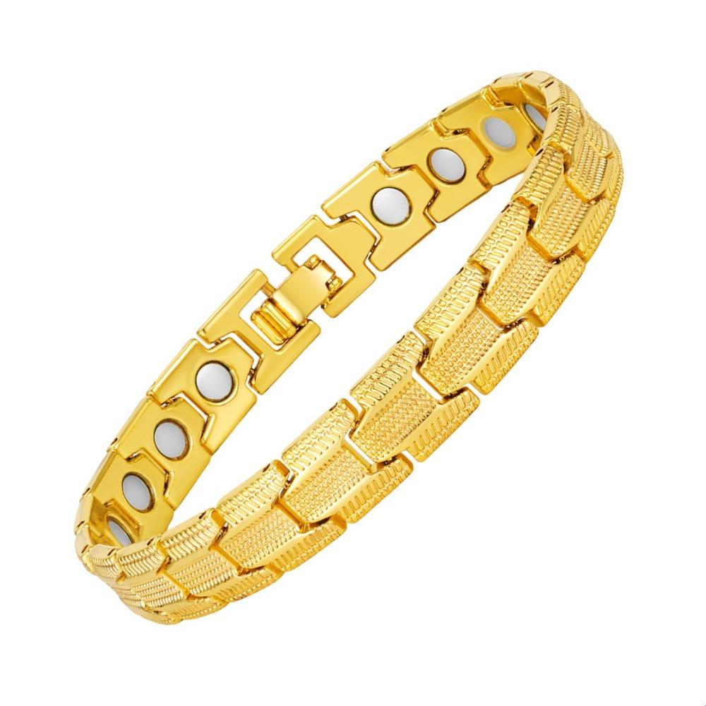 Retro Style Women Men Magnetic Bracelet Wheel-patterned Men Bangle Wristband Festival Party
