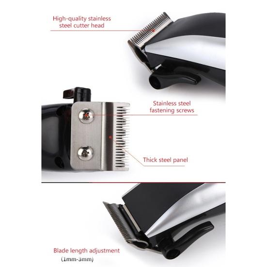 Электрическая проводная машинка для стрижки волос, домашняя бритва для взрослых, резак, парикмахерский триммер для детей