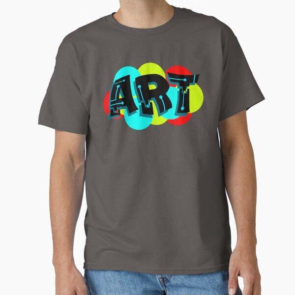 Colorful modern graffiti art design Classic T-Shirt