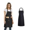 Modern Polyester Apron With Solid Color Design For Restaurant And Kitchen Use