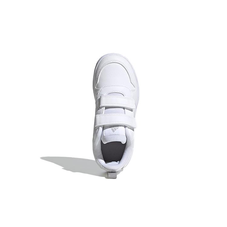 adidas Neo Tensaur Противоударные Скользкие Устойчивые к Скольжению Низкие Детские Скейтбордические Кроссовки Белые Детские S24047