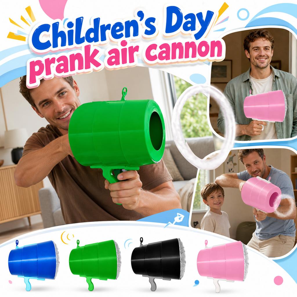 Blaster Toy for Kids - with Rings, Novelty Stress for Children's Day, Birthday 5ml