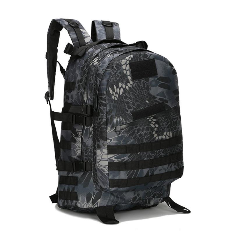 40L Tactical Military Backpack Waterproof Outdoor Hiking Trekking Camouflage 3D Backpack