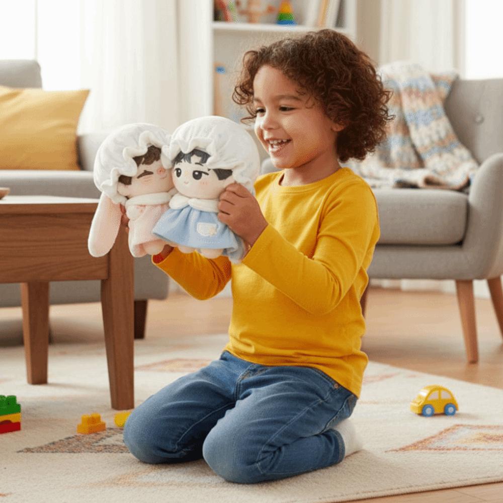 Bunny Costume 10cm Cotton Doll Clothes Animal Onesie 10cm Doll Clothes  Kids Gift