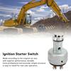 Ignition Switch Car Starter Switch Ignition Key Switch 22B0611910 Replacement Komatsu PC‑7 PC200‑7 PC120‑6 PC360‑7 PC200‑7 PC200‑7