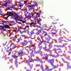 1 KG Per Bag 5 mm Polymer Clay Honeycomb Slices Sprinkles for Slime Nail Art Slime Resin Crafts