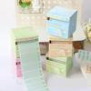 Aesthetic Stationery Pull-Out Label Stickers Back Full Adhesive Sticky Notes School Office