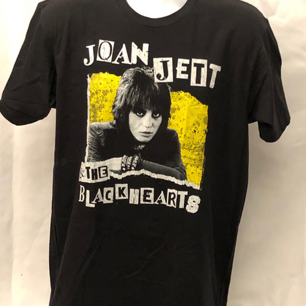 Новый! Хлопковая черная футболка Joan Jett & The Blackhearts Унисекс Тур S-5XL BO077 Унисекс Футболка