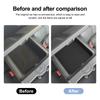 zkfan8 for RIVIAN R1T R1S Secone Row Armrest Storage Box Silicone Car Tray Organizing Tidying Auto Accessories  Black