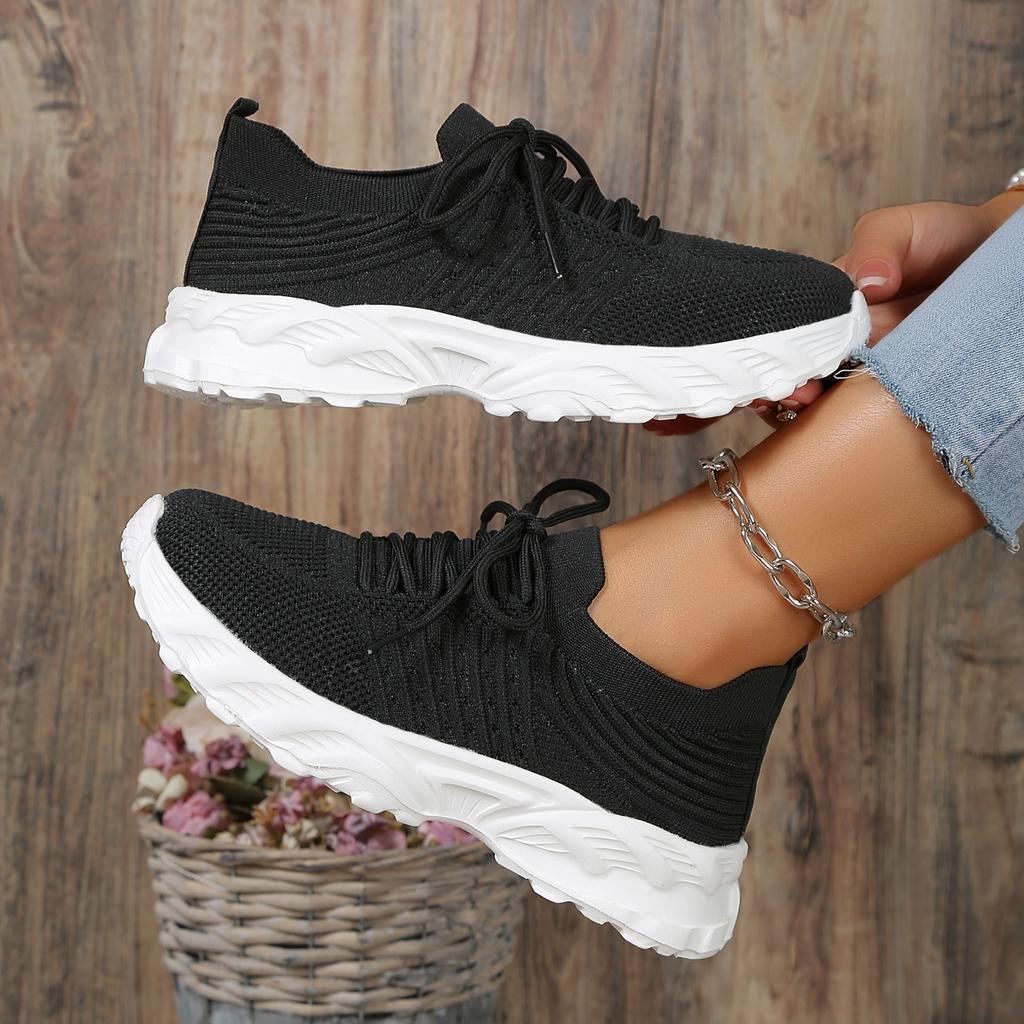 Fashion Solid Color Casual Sneakers Women's Comfortable Tennis Shoes Lightweight Sneakers Women's 2024 New Vulcanized Shoes