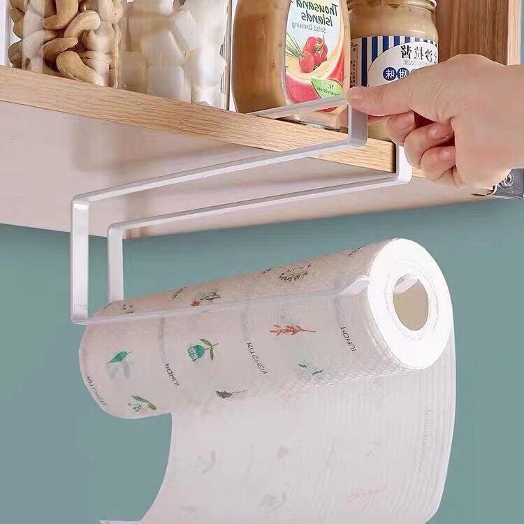 Держатель для кухонных полотенец без проколов – бесшовный органайзер для полотенец, тряпок и пластиковой пленки
