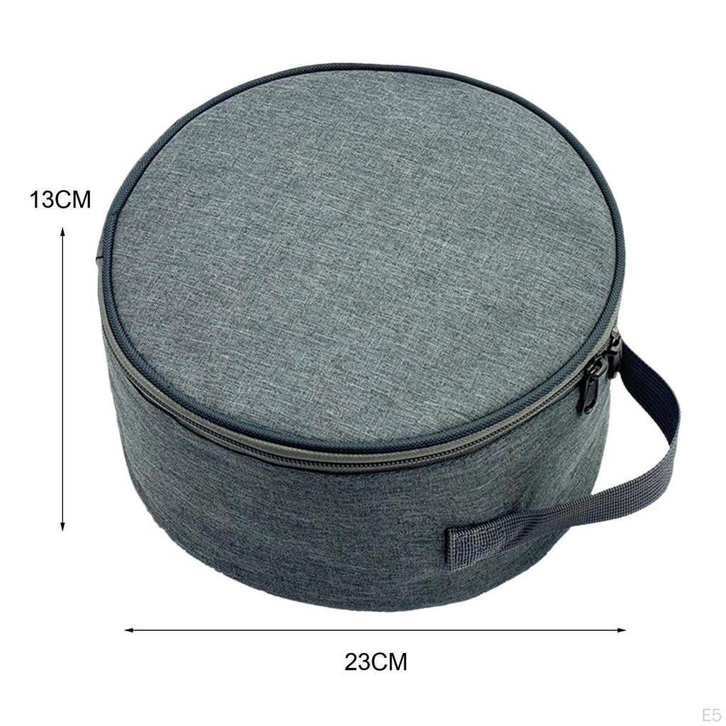 Foldable Fan Storage Bag Easy Carrying Wash Makeup for Outdoor Travel Camping
