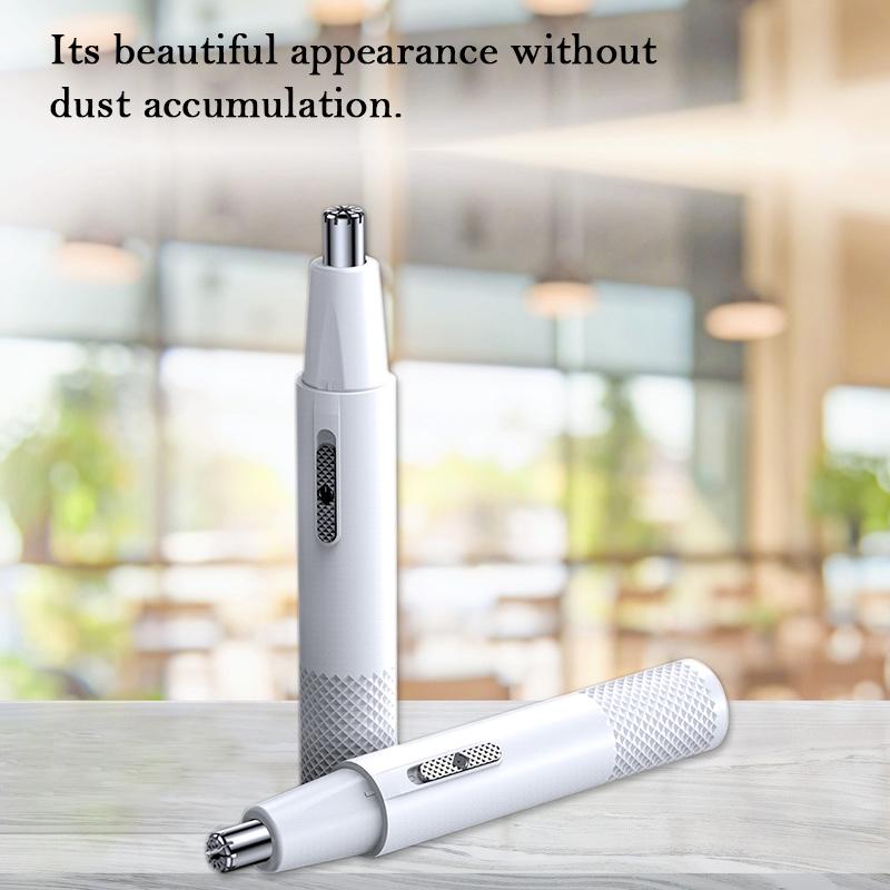 Электрический триммер для бритья носа и ушей портативный унисекс безопасный уход за лицом перезаряжаемый триммер для волос в носу бритвенный инструмент для удаления волос