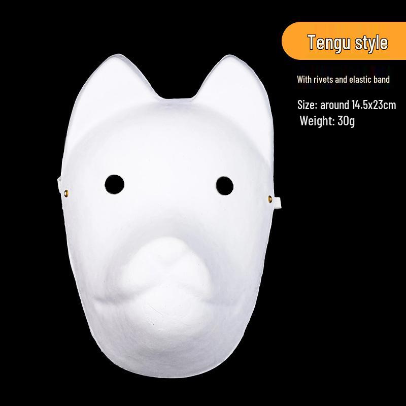 Наборы для самостоятельного изготовления масок с лицами кошки и лисы для детского рисования и выступлений на Фестивале Пекинской оперы