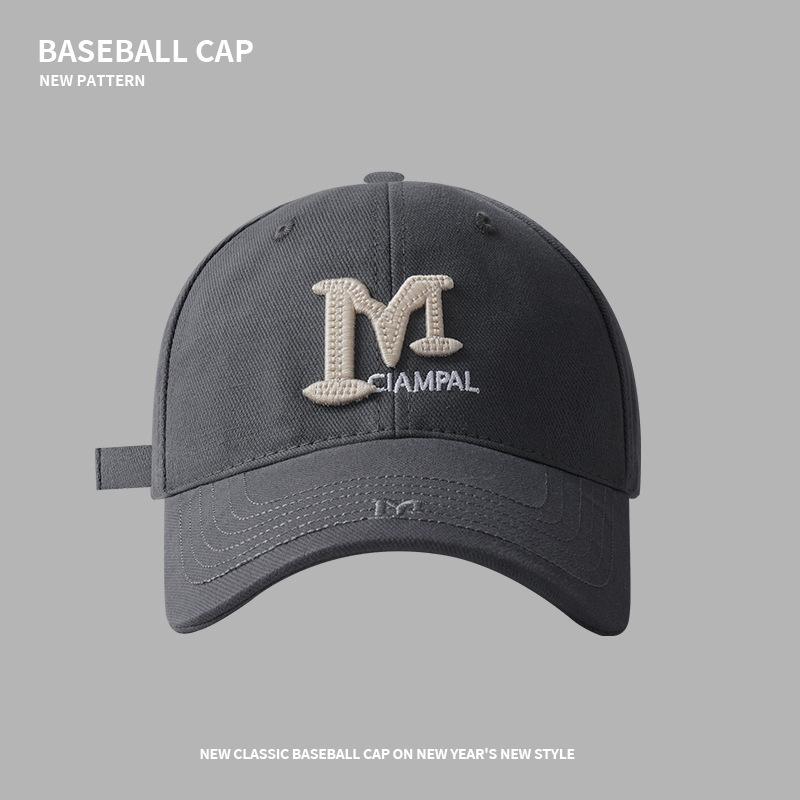 Large Head Circumference Duckbill Cap for Women, Korean Style, Extra Large Deep Top Sun Protection Hat, Wide Brim Hard Top Baseball Cap for Men,