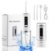 Oral Irrigator Cordless Teeth Water Flosser with 3 Modes, 4 Nozzles, IPX7 Waterproof, 230ml