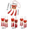 Colorful Rope Dragon Boat Festival Fragrant Bag Chinese Style Mascot Hanging Pendant  for Kids