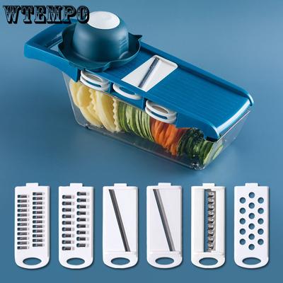 Прямоугольный тертый картофель, тертые овощи, бытовая кухонная овощерезка