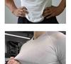 Men's Seamless Quick-Dry Compression Sports T-Shirt: Short Sleeve, Summer Fitness & Running Wear