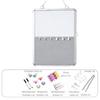 Hanging/Free Standing Notice Pin Board Set Magnetic Soft Cork Whiteboard  Photo Display
