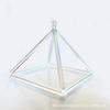 Seven-Color Crystal Pyramid Quartz Yoga Healing Instrument