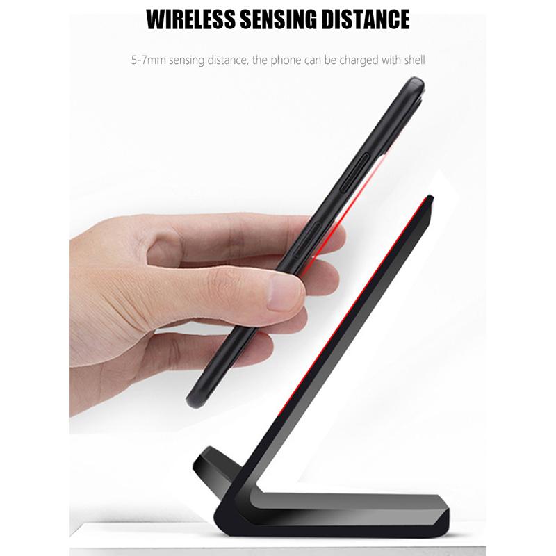 15W Fast Wireless Charger For iPhone 14 13 12 11 ProMax X XS Samsung S21 S20 S10 Note 20  Xiaomi 9 10 Phone Charging Stand