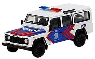 TrueScale Miniatures MINI GT Масштаб Land Rover Defender 110 Korlantas Национальная дорожная полиция Индонезии Эксклюзив Индонезия Готовая модель 1/64