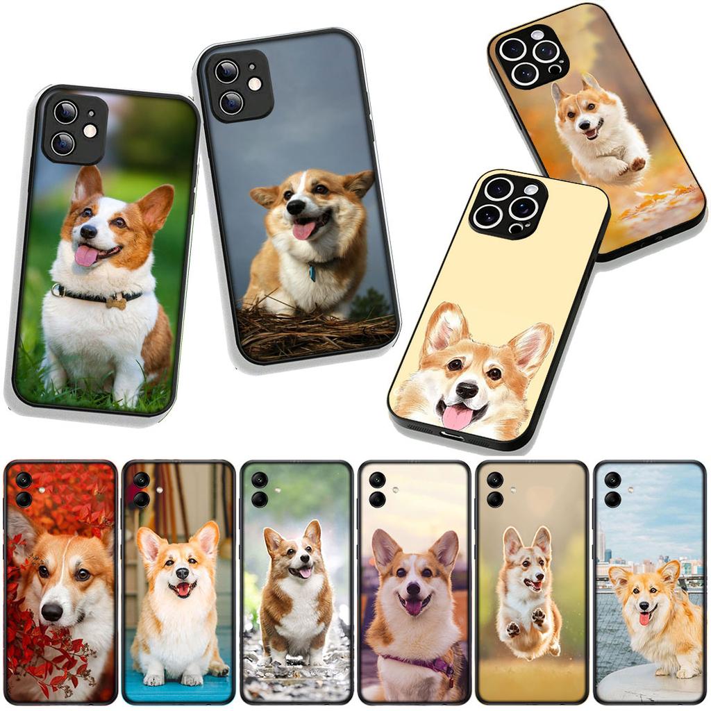 Phone Cover Dog Cute Corgi for Motorola Moto G54 G05 G24 G45 G55 G75 G85 G15 G57 G86 Power Edge 50 30 Ultra Fusion neo Pro Case