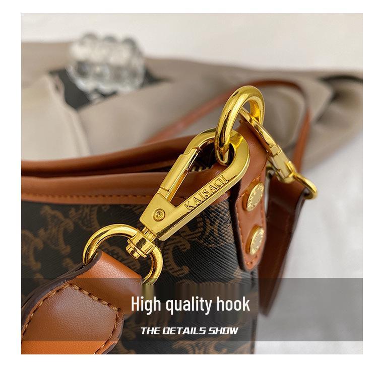 2025 Autumn Women's Light Luxury Handbag: Stylish Underarm Tote & Crossbody Bag