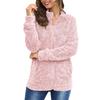 Womens Jacket Fall Winter Casual Long Sleeve Full Zip Soft Warm Sweatshirt Coats Outwear