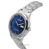 Citizen Мужские часы из нержавеющей стали с синим циферблатом, автоматические NY4058-79L