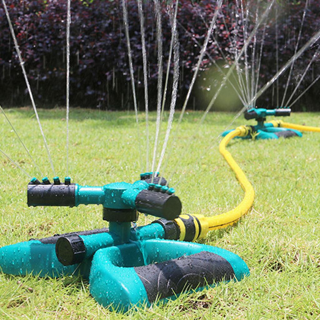 Garden Sprinkler Automatic 360 Degree Rotating Water Sprayer 3 Fork Irrigation Lawn Sprinkler for Agriculture Irrigatio