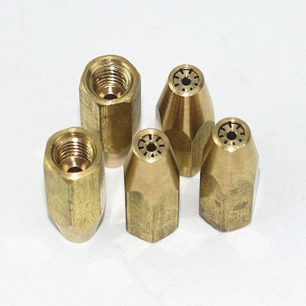 2# 3# 4# 5# Аксессуар для сварки из чистой меди Газовая паяльная горелка Насадка Горелка Наконечник Кислородная сварка H01-2